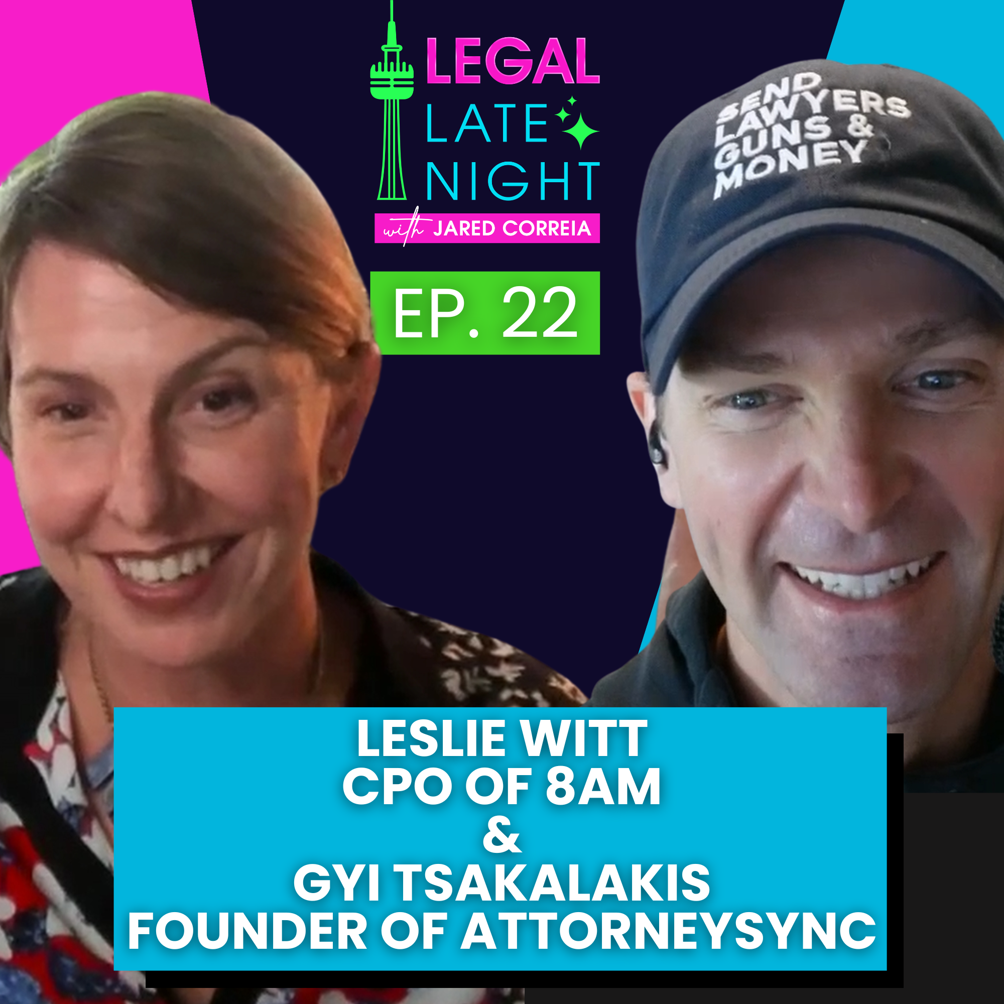 Leslie WItt & Gyi Tsakalakis