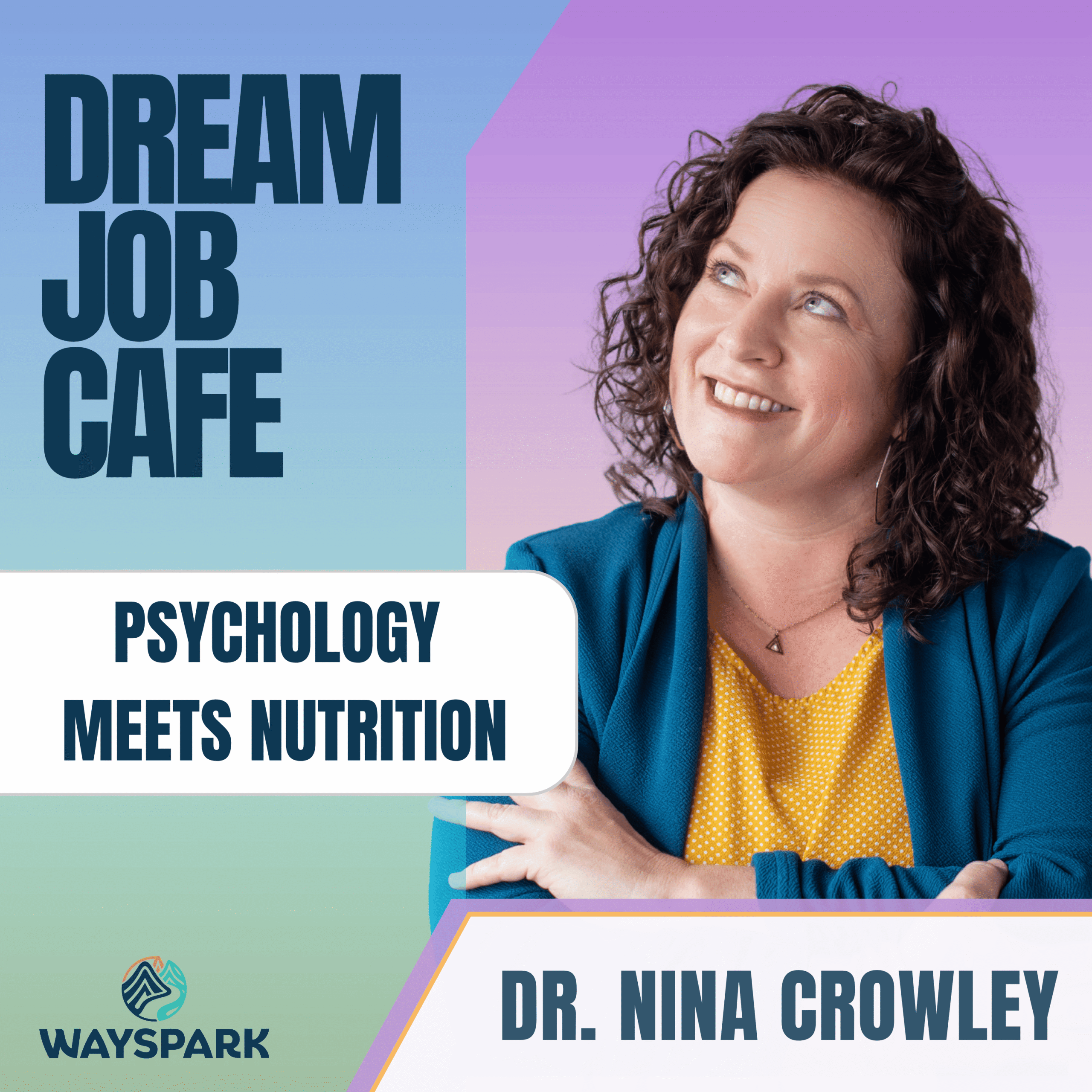 Square artwork for Dream Job Cafe: Body Composition vs. BMI with Dr. Nina Crowley.